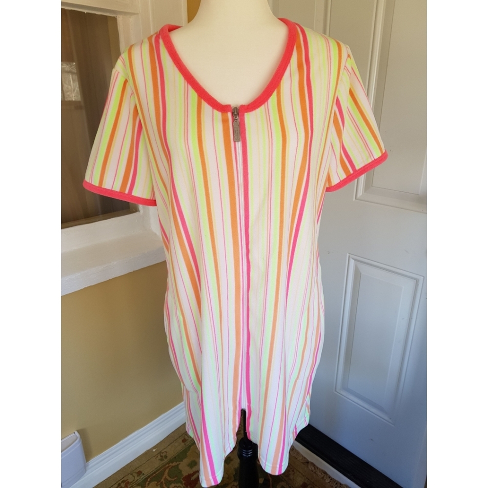 Vintage Jasmine Rose Intimates Terry Robe